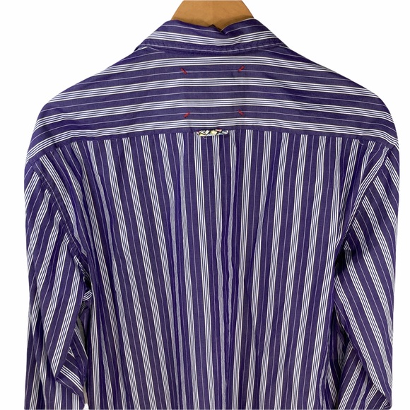 Robert Graham Freshly Laundered Shirt Embroidered Flip Flops Button Up Men’s XL - Picture 12 of 16